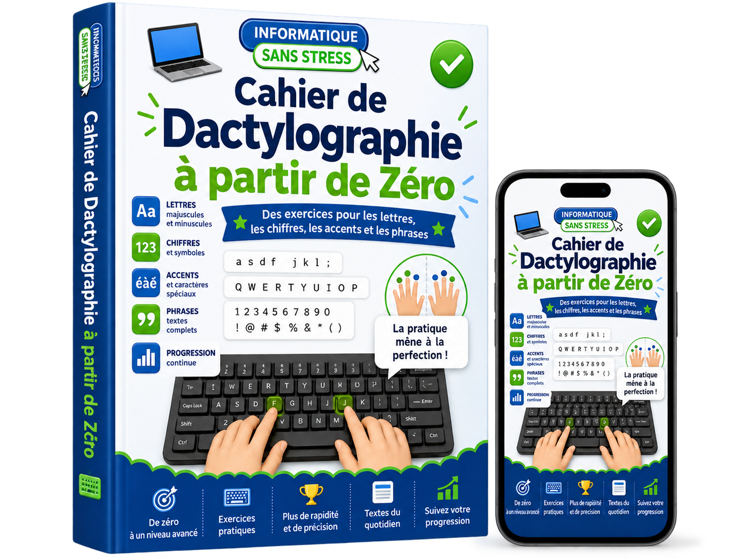 Cahier de Dactylographie depuis Zéro